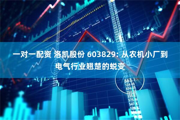 一对一配资 洛凯股份 603829: 从农机小厂到电气行业翘楚的蜕变